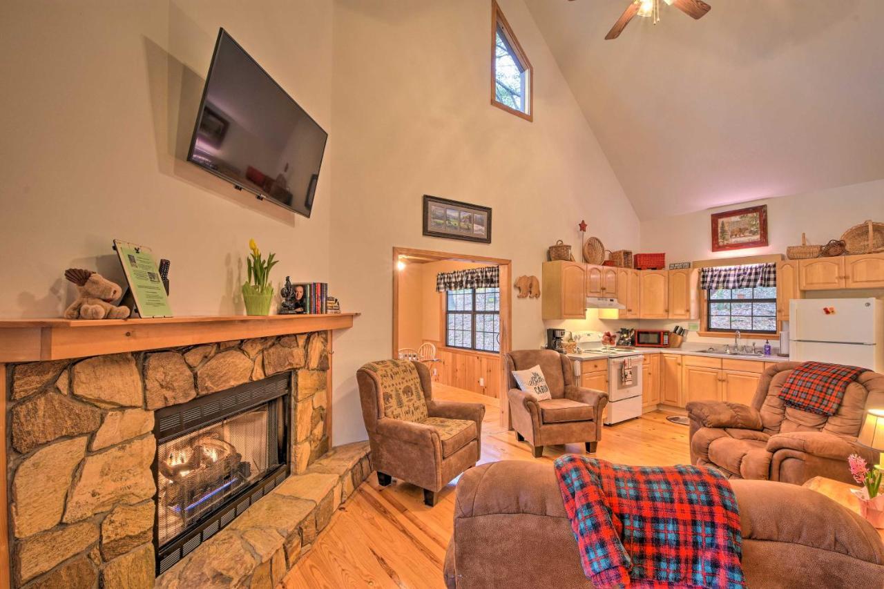 Modern Cabin With Deck In The Blue Ridge Mountains! Blairsville Exterior foto